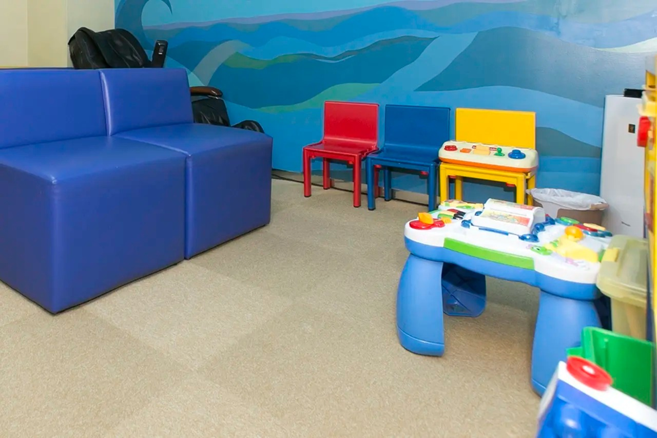 プレイルームでリラックス